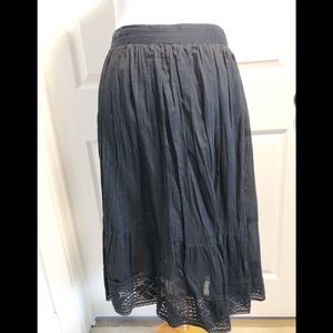 Studio West, full skirt, , size Large.